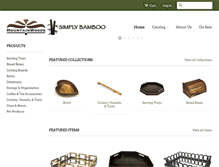 Tablet Screenshot of mountainwoods.com